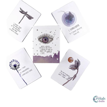 When I Lean on Creativity and Faith, I Change My Mind About the World I See – Affirmation Deck