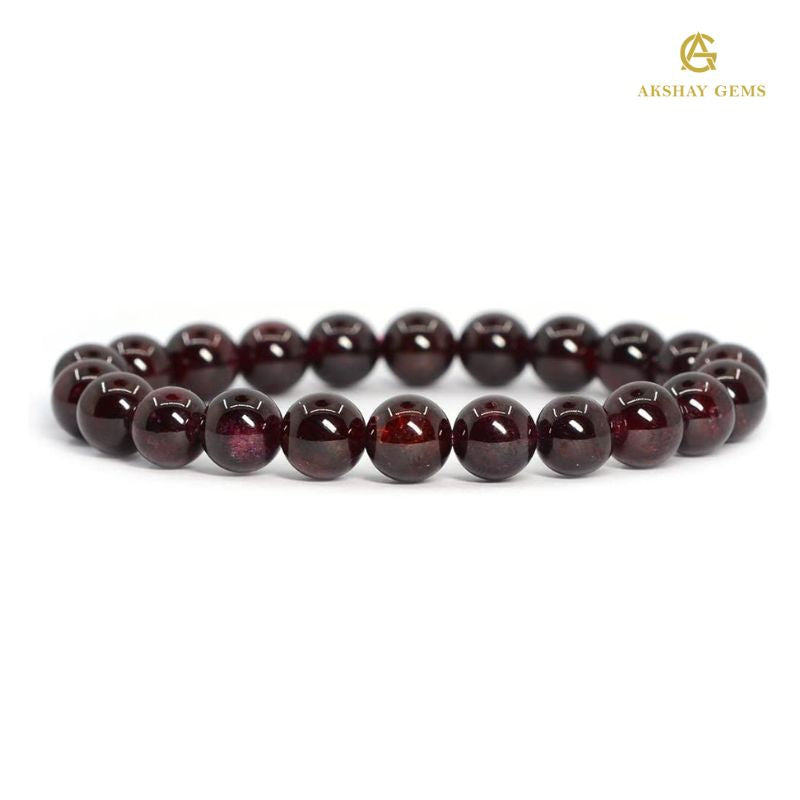 Natural Red Garnet Bracelet