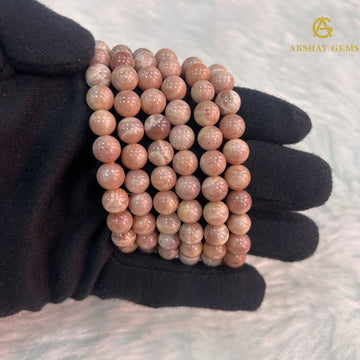 Natural Sunstone Bracelet