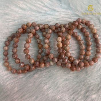 Natural Sunstone Bracelet