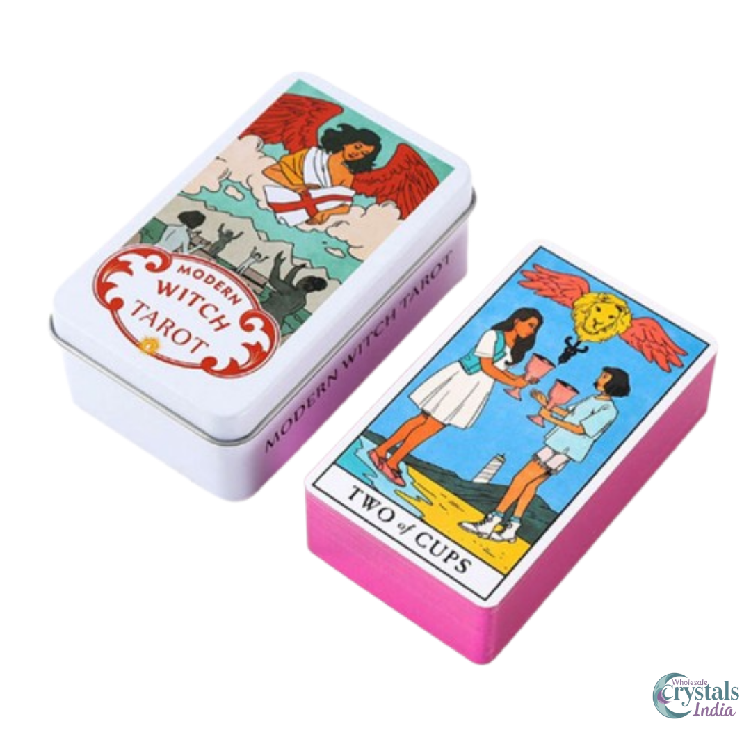 Modern Witch Tarot Deck – With Metal Box & Guidebook
