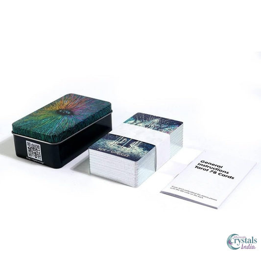 The Prisma Visions Tarot – With Guide book & Metal Box