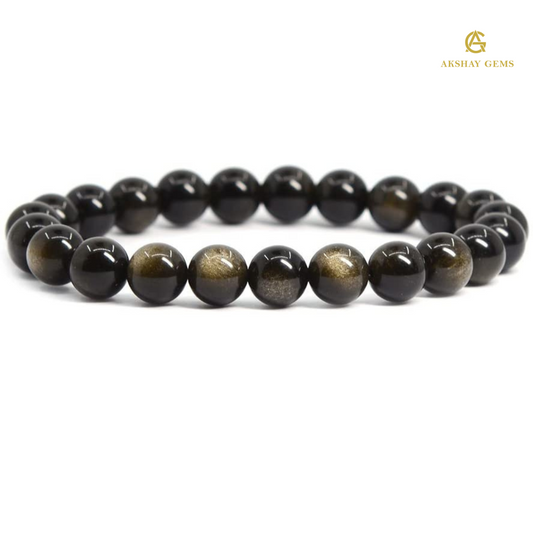Golden Obsidian Bracelet