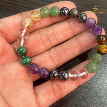 Natural Money Magnet Stone Bracelet