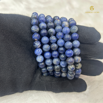 Natural Blue Sodalite Bracelet