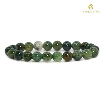 Natural Moss Agate Bracelet