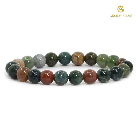 Natural Indian Bloodstone Bracelet
