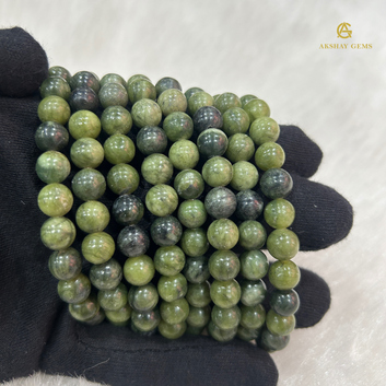 Natural Green Jade Bracelet
