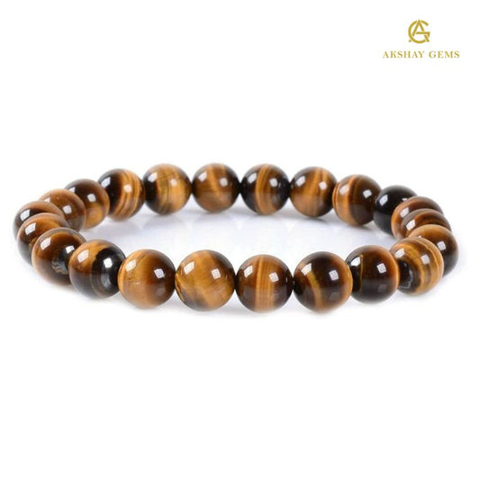 Natural Yellow Tiger Eye Bracelet