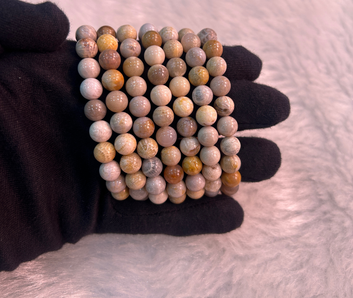 Natural Crazy Lace Agate Bracelet
