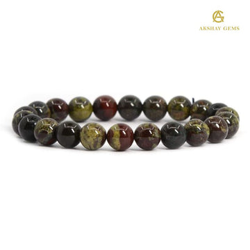 Natural Dragon Bloodstone Bracelet