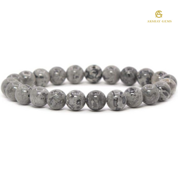 Natural Grey Jasper Bracelet