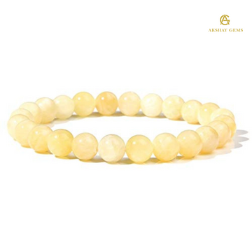 Natural Yellow Calsite Bracelet