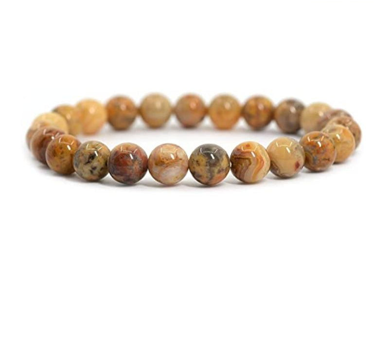 Natural Crazy Lace Agate Bracelet