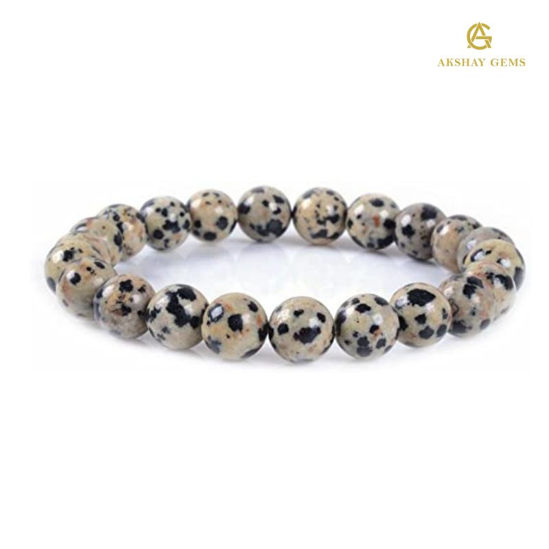 Natural Dalmation Jasper Bracelet
