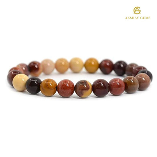 Natural Mookaite jasper Bracelet
