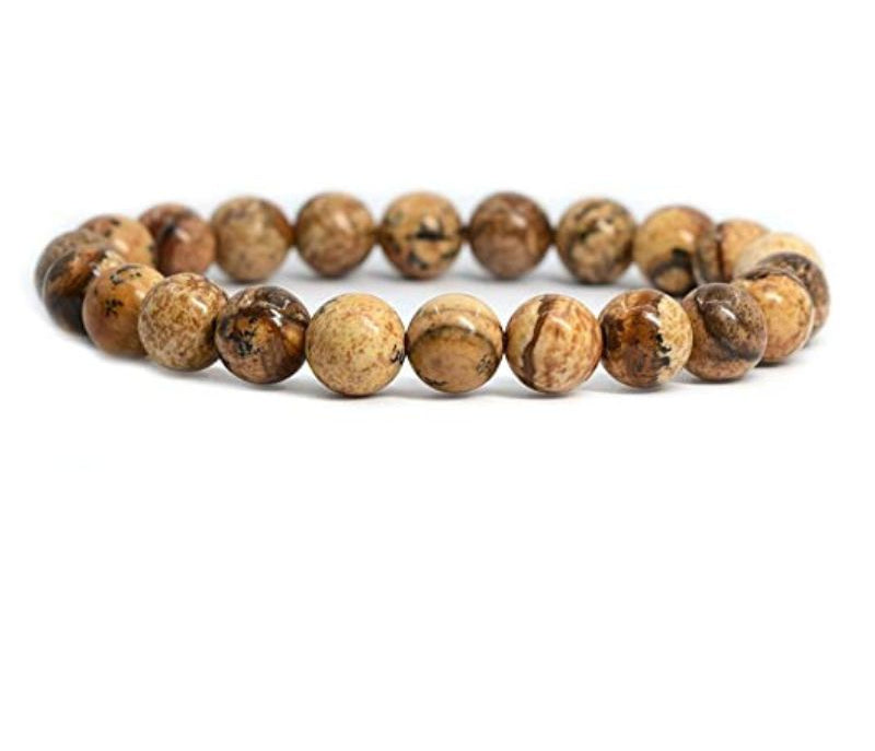 Natural Picture Jasper Bracelet