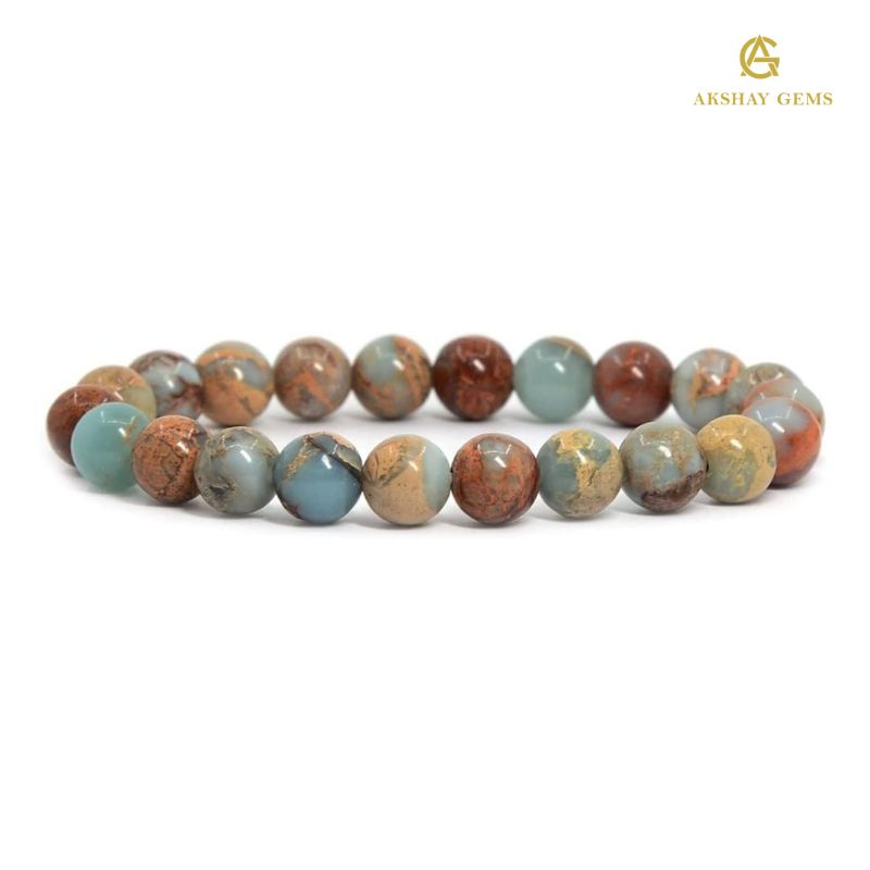 Natural Copper Turquoise Bracelet