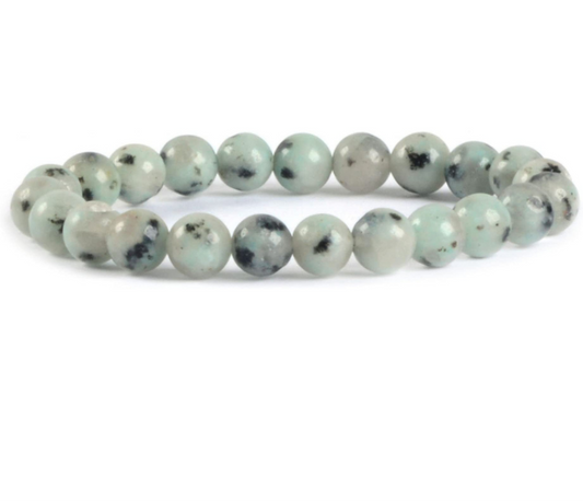Natural Kiwi Jasper Bracelet