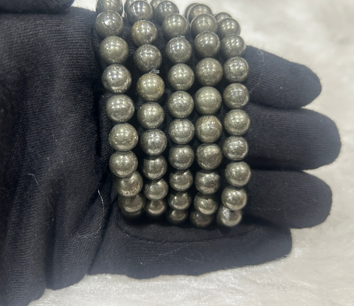 Natural Pyrite Bracelet