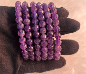 Natural Amethyst Bracelet