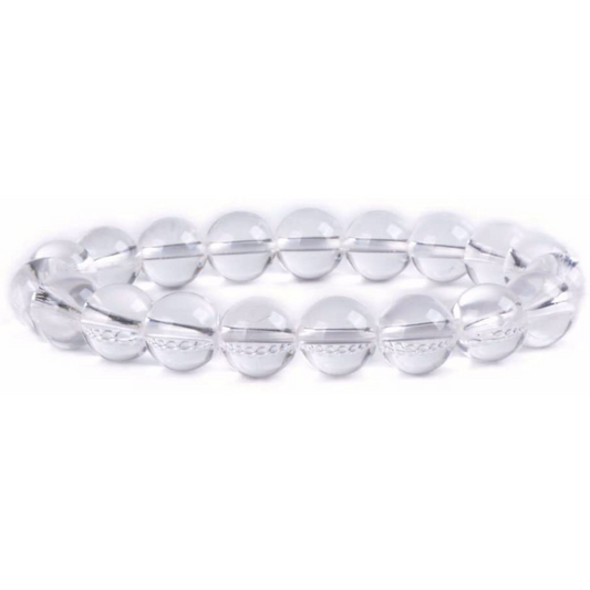 Natural Clear Quartz (Spatik) Bracelet